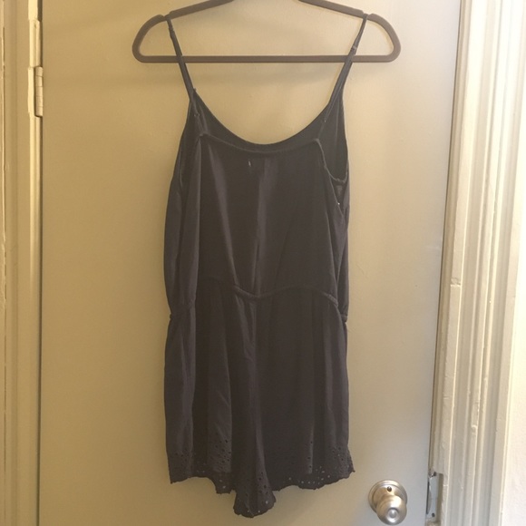 Dark Blue Romper - Picture 2 of 3